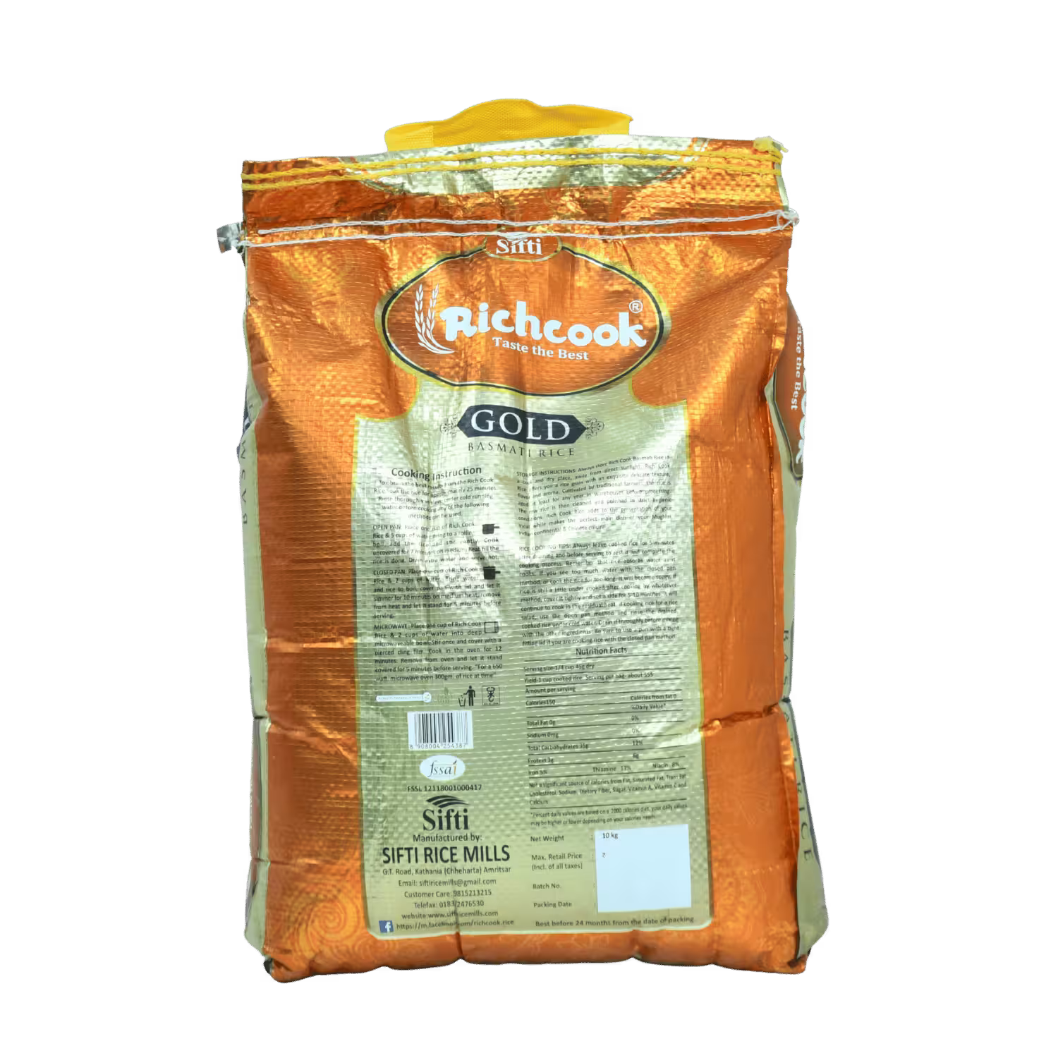 Rice Richcook Basmati Gold