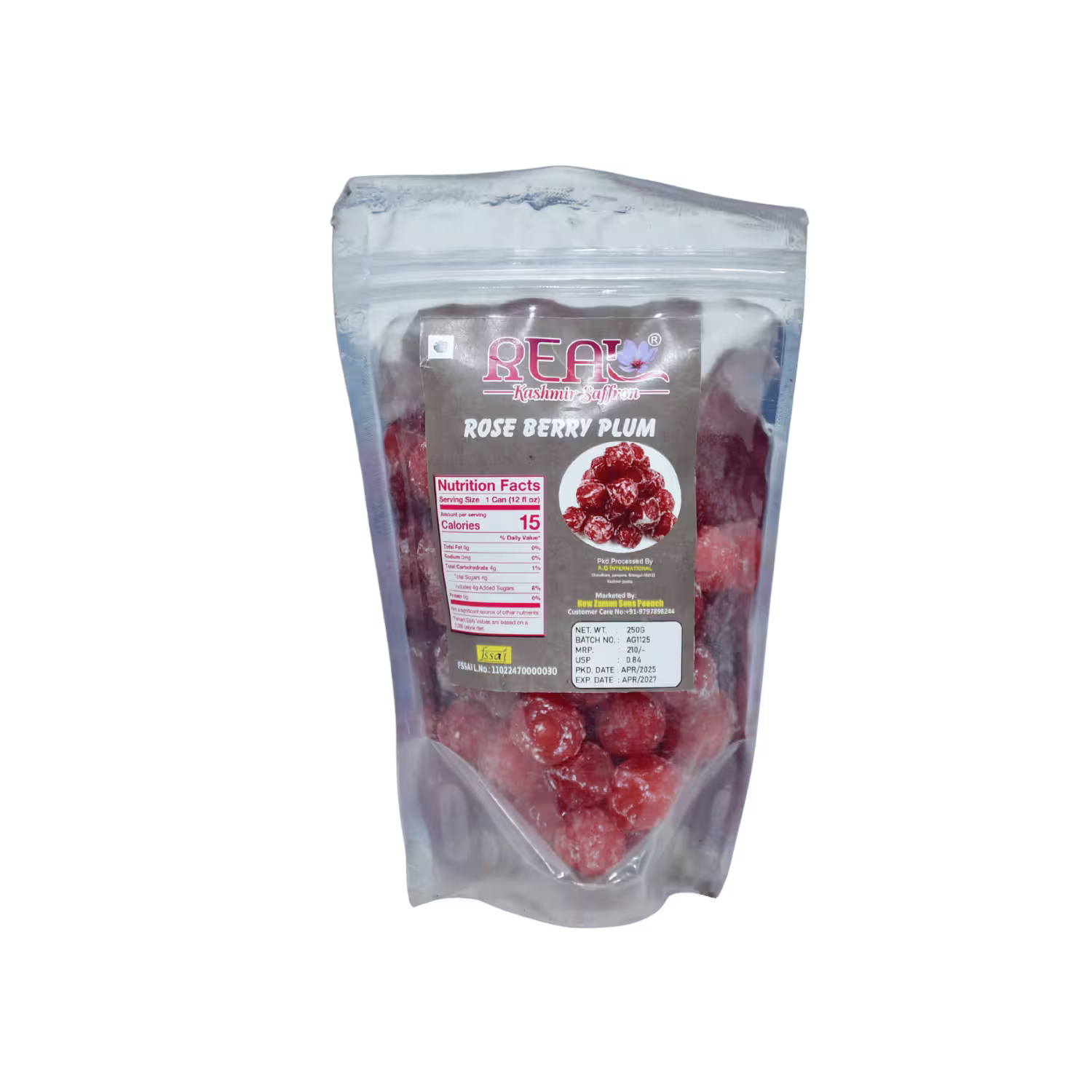 Rose Berry Plum Real