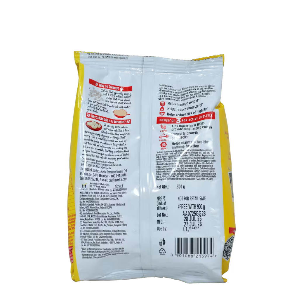 Saffola Oats Soft and Creamy