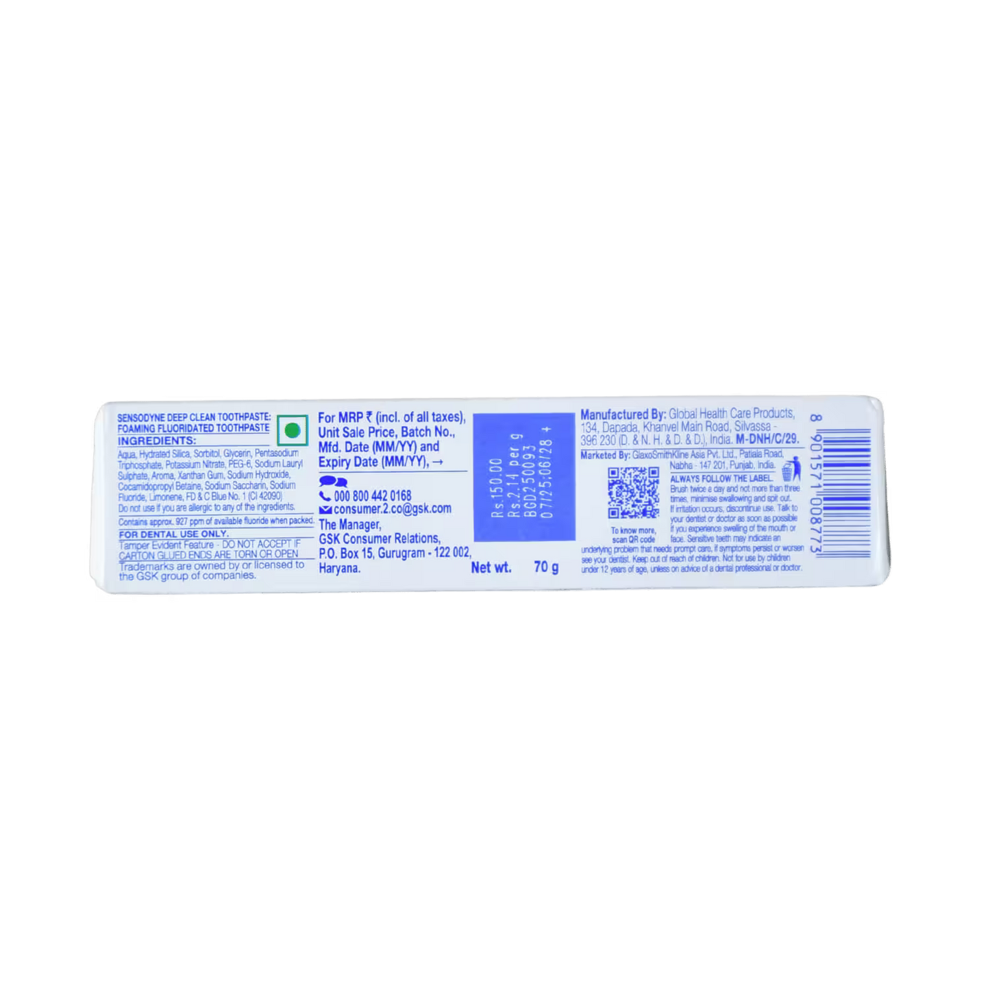 Sensodyne Deep Clean