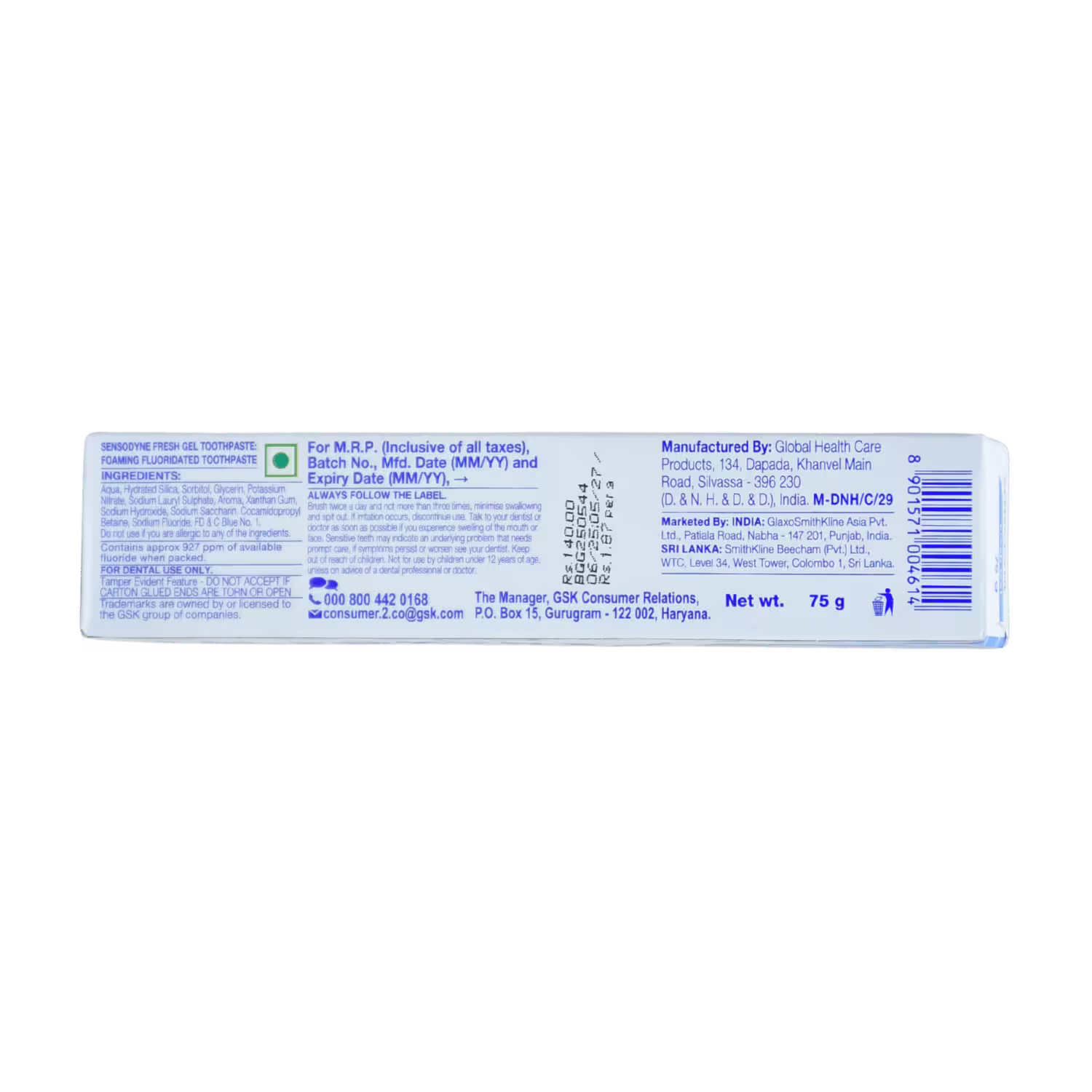 Sensodyne Fresh Gel