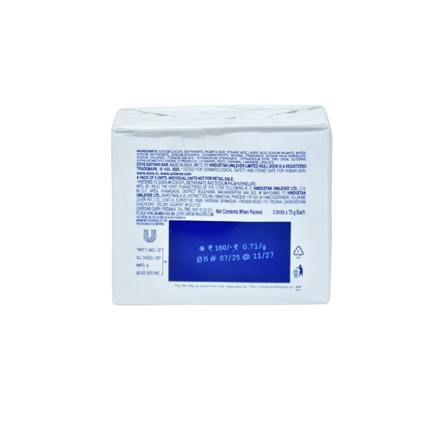 Serum Bar Dove 3 bars