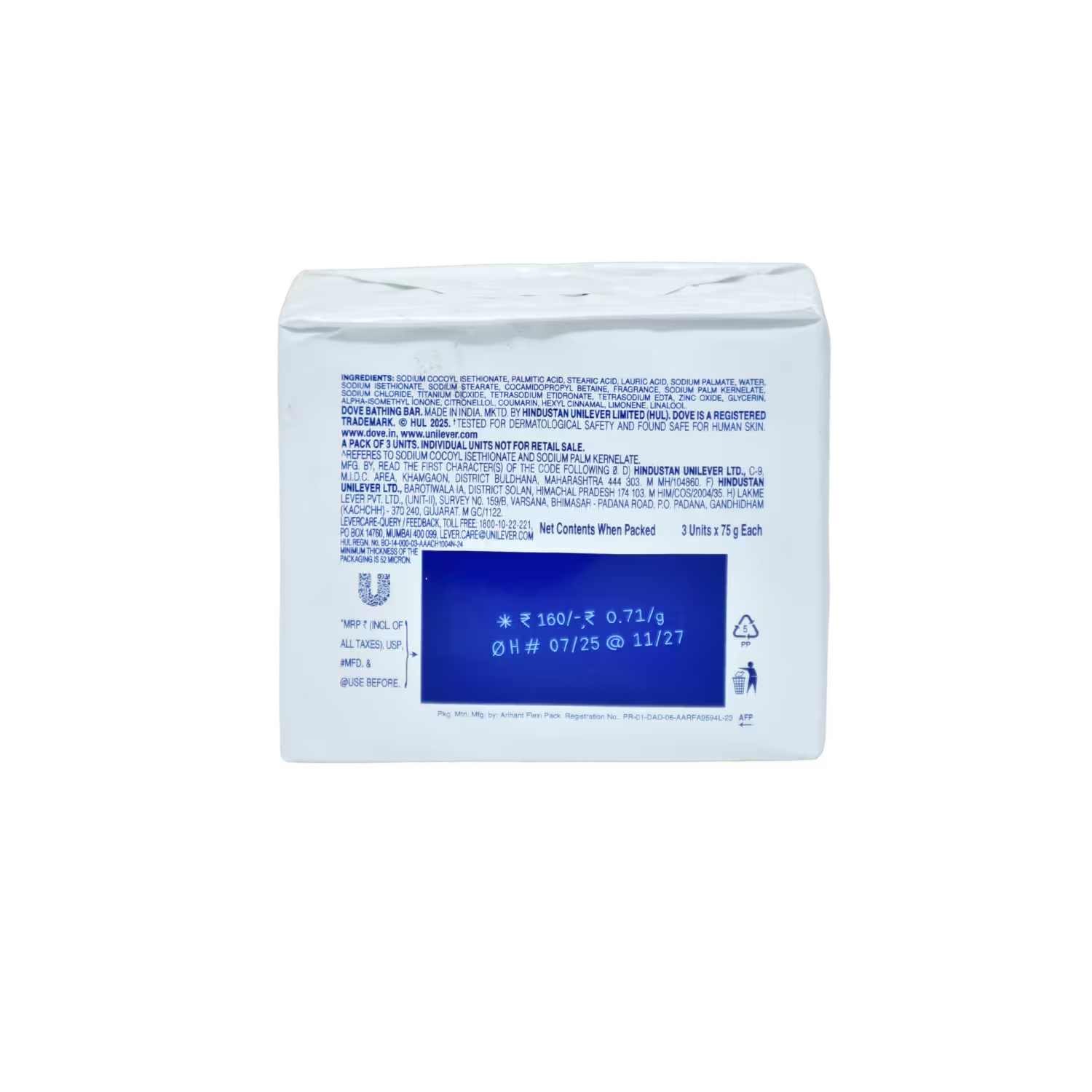 Serum Bar Dove 3 bars