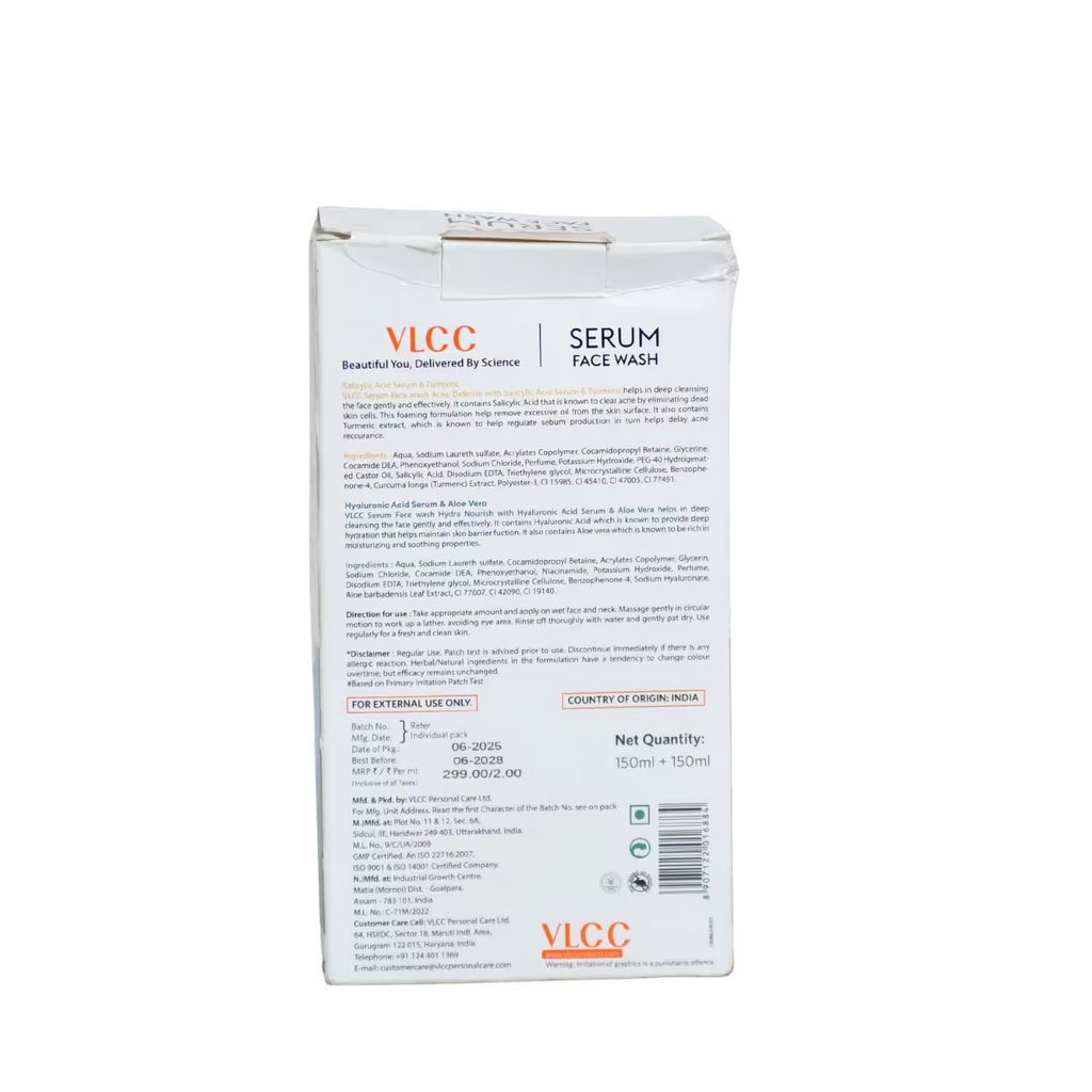 Serum Facewash VLCC