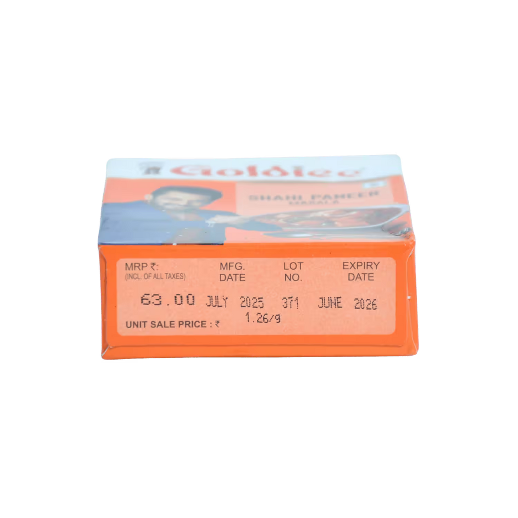 Shahi Paneer Masala Goldiee