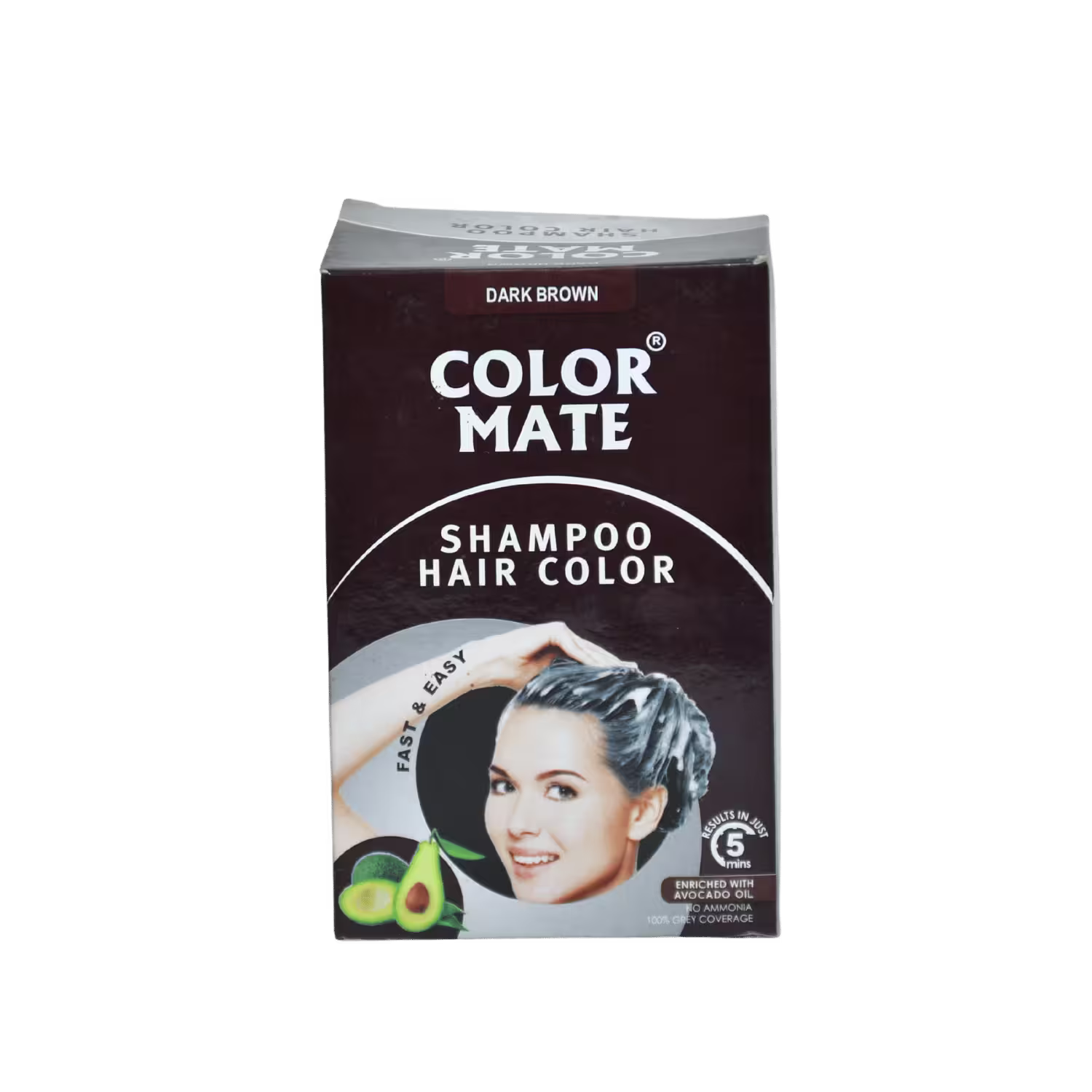 Shampoo Color Mate Dark Brown