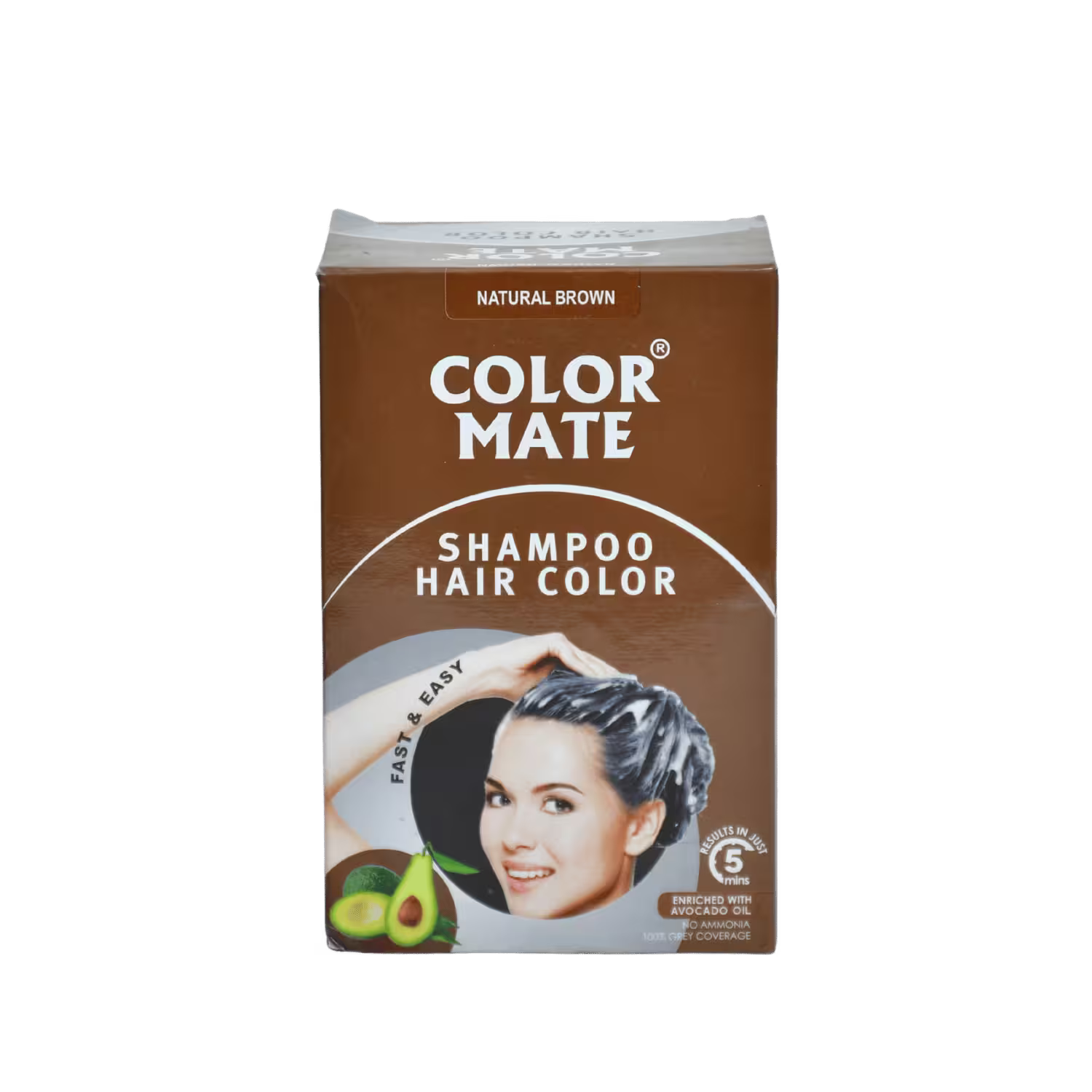 Shampoo Color Mate Natural Brown