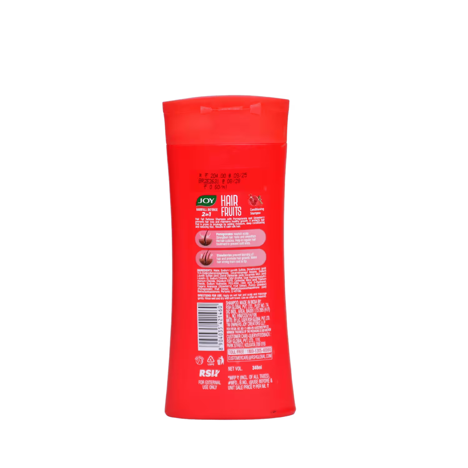 Shampoo Hair Fruits Joy