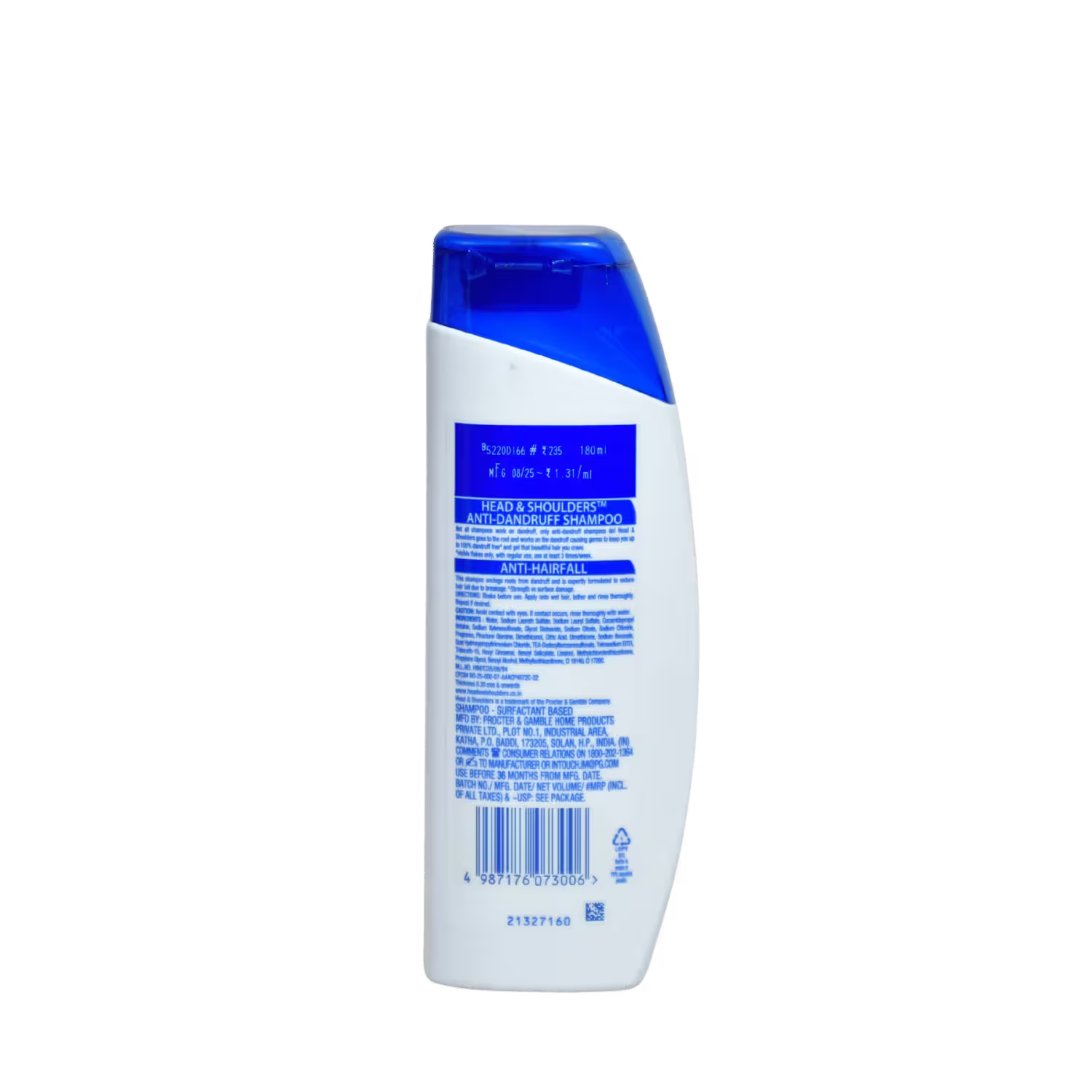 Shampoo Head and Shoulders Anti Hairfall