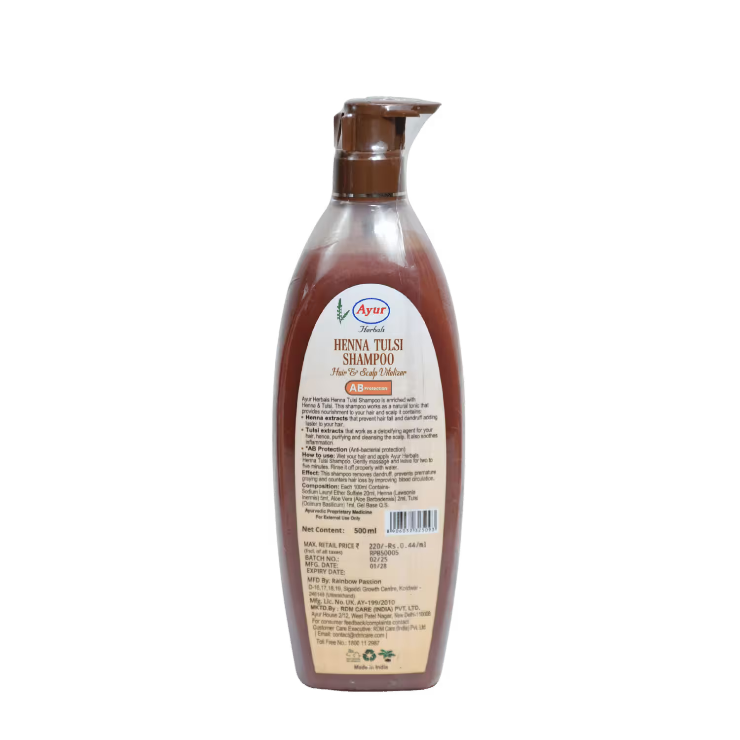 Shampoo Henna Tulsi Ayur