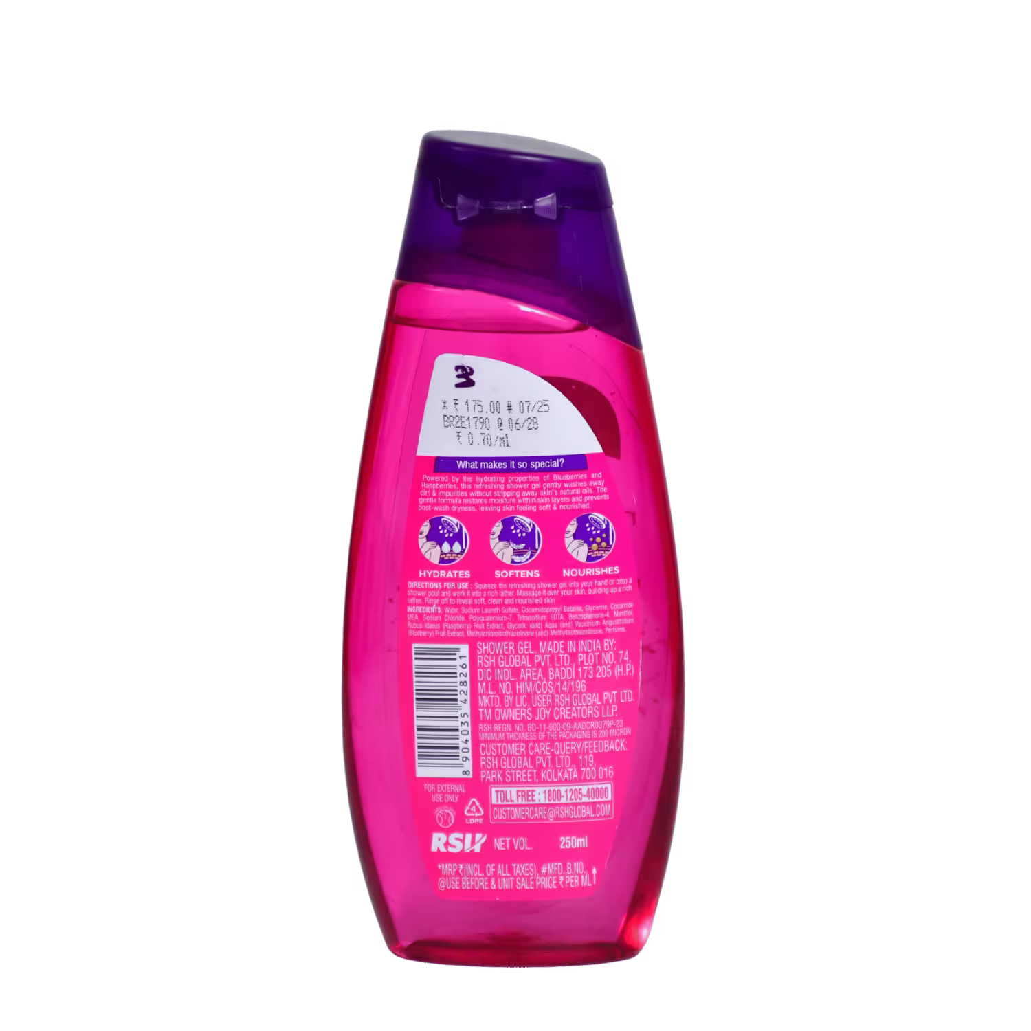 Shower Gel Blueberry and Raspberry Joy