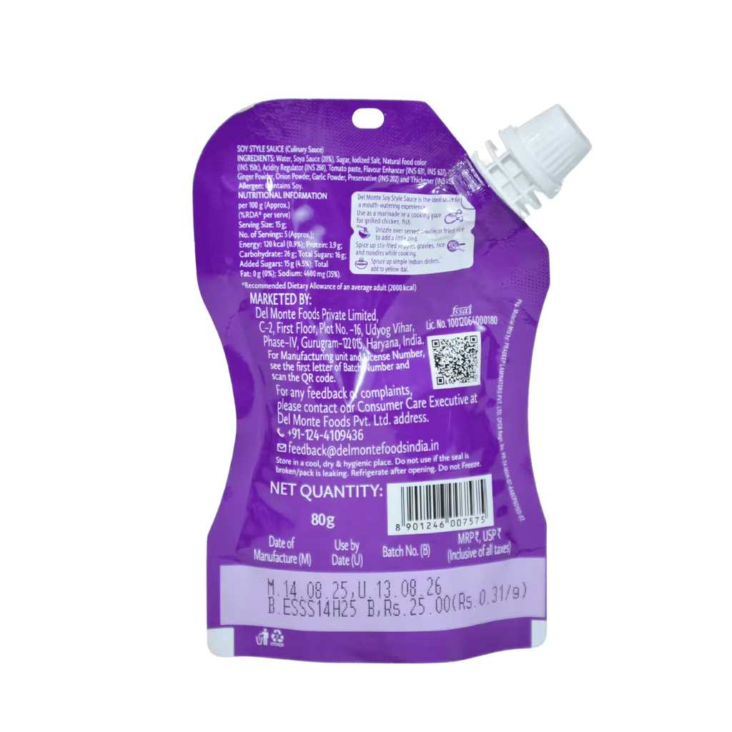 Soy Style Sauce Del Monte