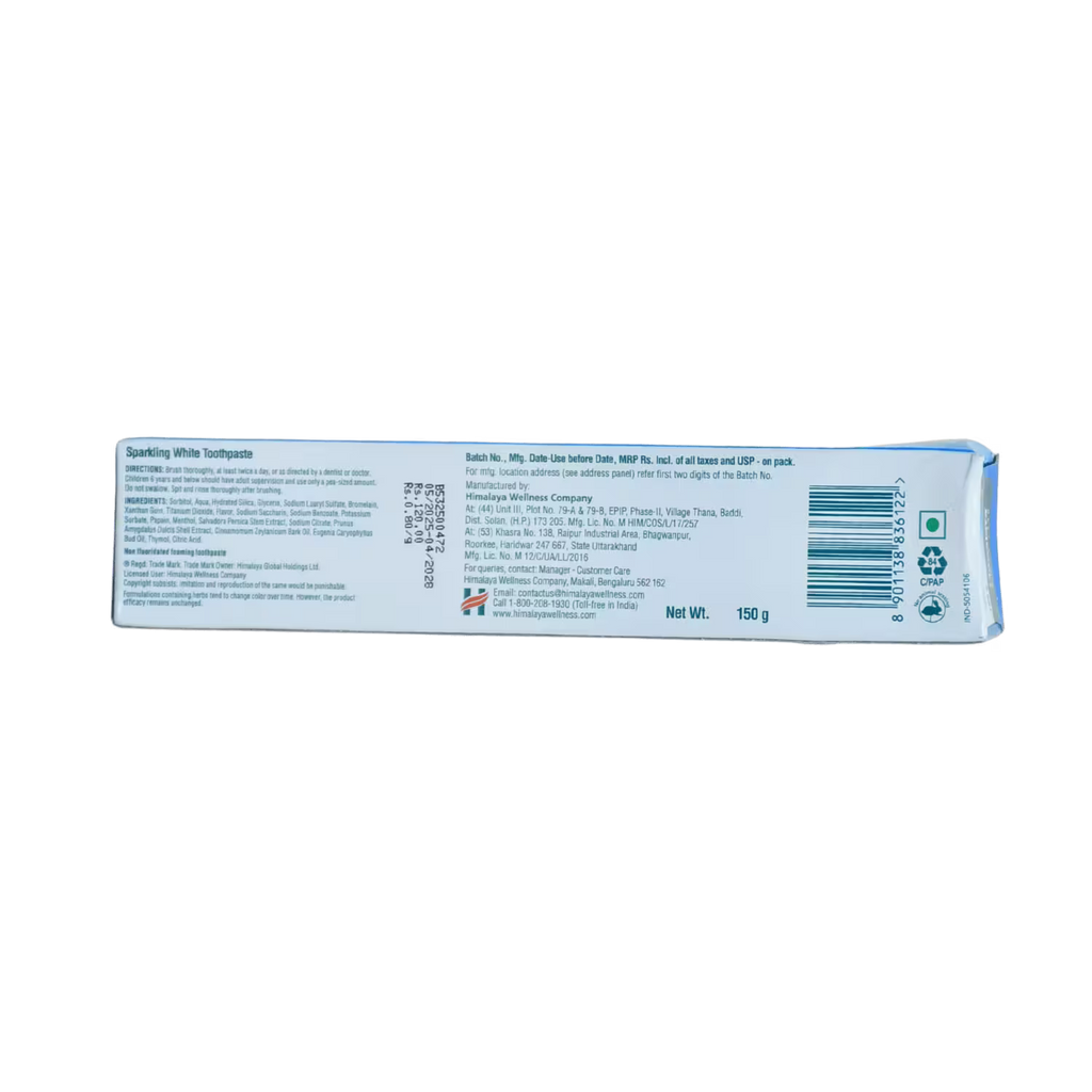 Sparkling White Toothpaste Himalaya