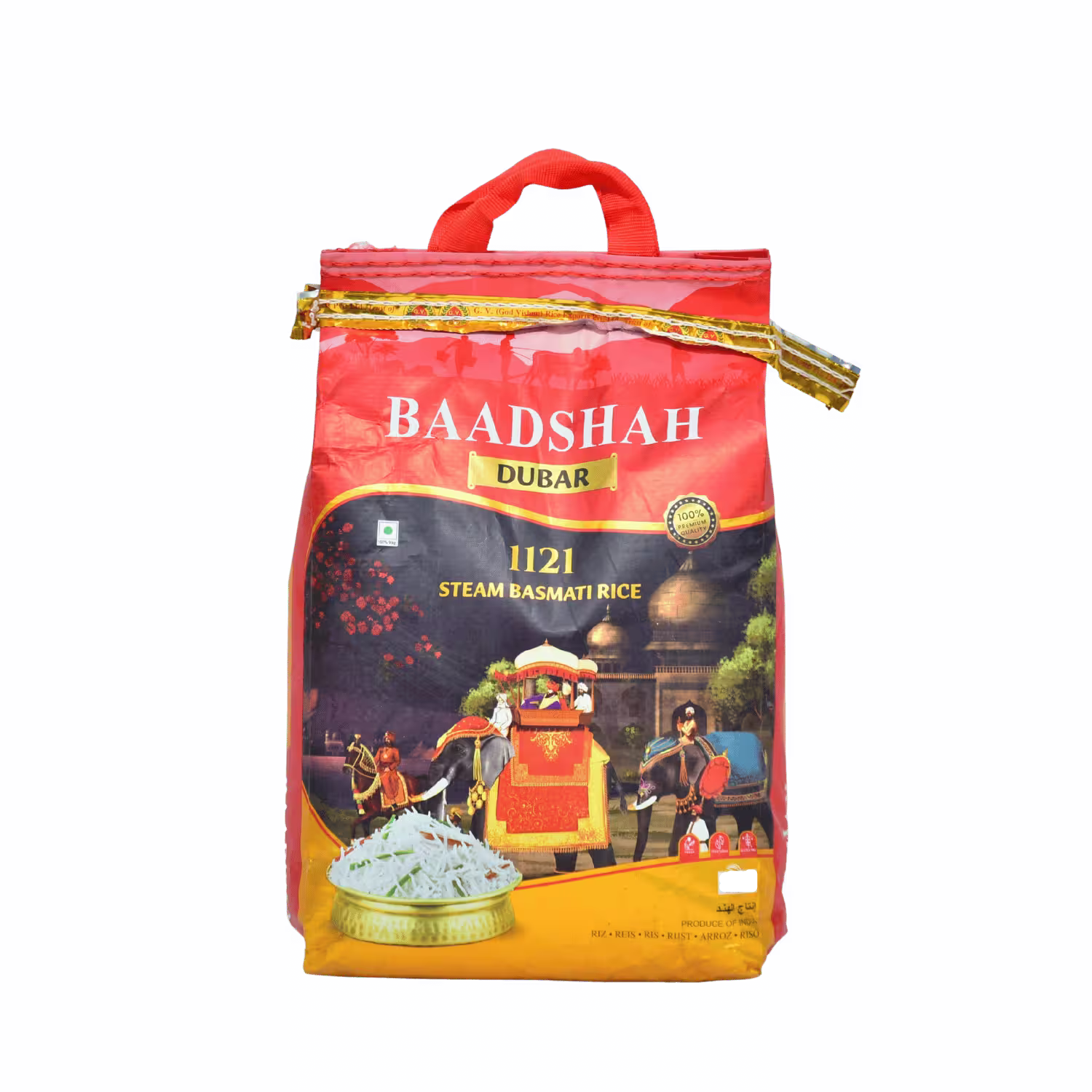 Steam Basmati Rice Baadshah Dabur 1121