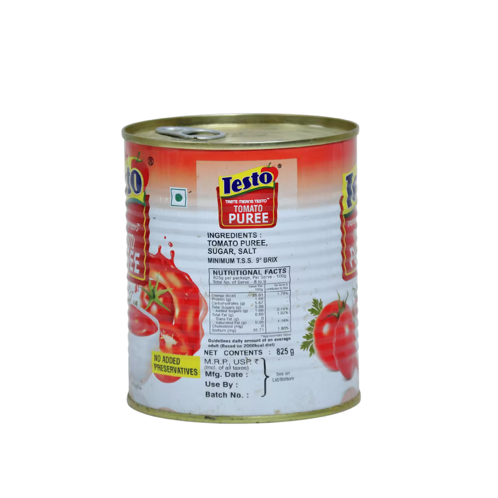 Tomato Puree Testo