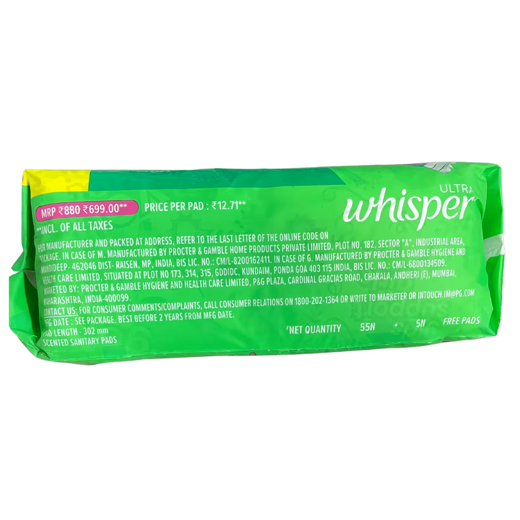 Whisper XL 60 Pads