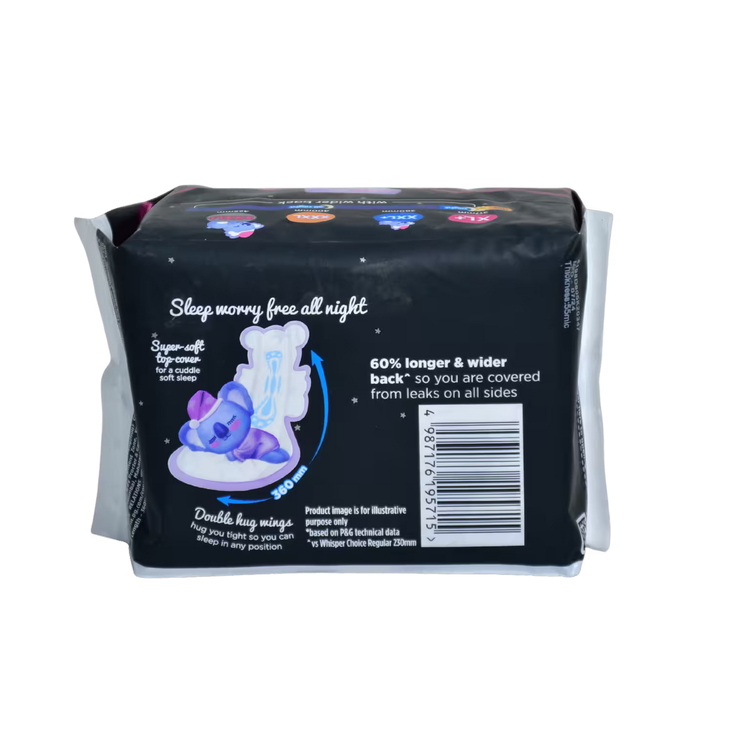 Whisper XXL 7 Pads